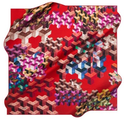 Aker - Aker İpek Krep Saten Eşarp / 90*90 / 7632701-313