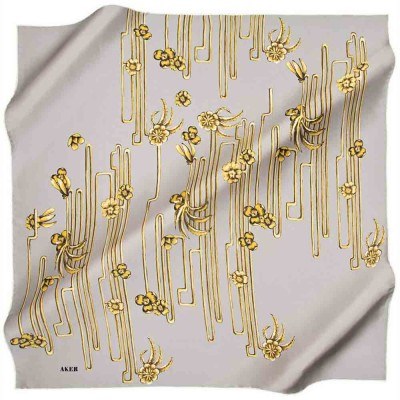 Aker - Aker İpek Krep Saten Eşarp / 6931701-362