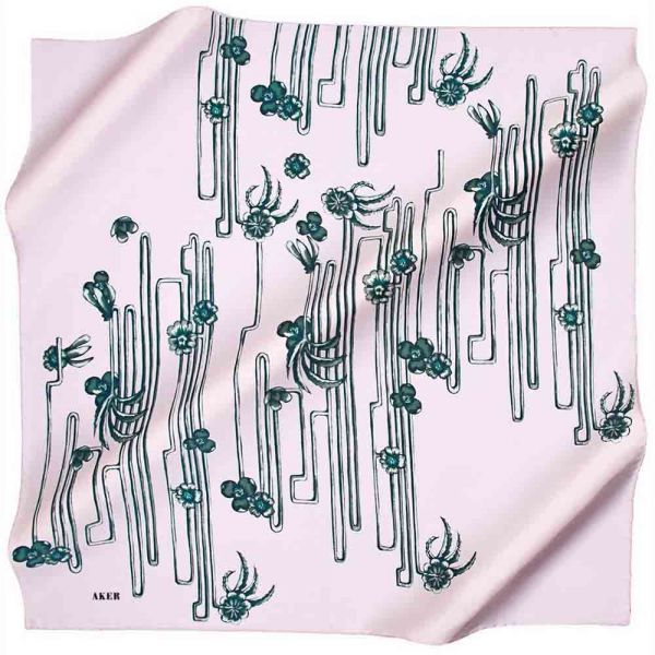 Aker İpek Krep Saten Eşarp / 6931701-391