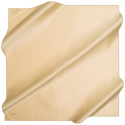 AKER - Aker Taşlanmış Düz Renk İpek Krep Saten Eşarp / 7747758-361