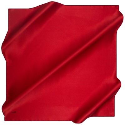 Aker - Aker Taşlanmış Düz Renk İpek Krep Saten Eşarp / 7747758-341