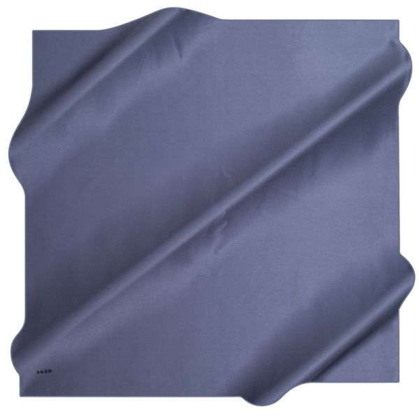 Aker Taşlanmış Düz Renk İpek Krep Saten Eşarp / 7747758-323