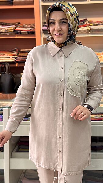 Altı Büzgü Detaylı Takım Taş/261569