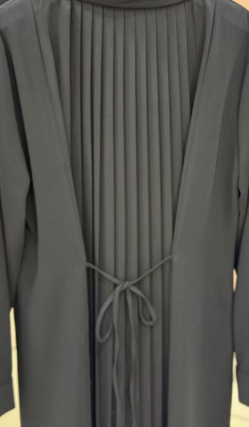 Arkası Pile Detaylı Tunik Siyah/26039