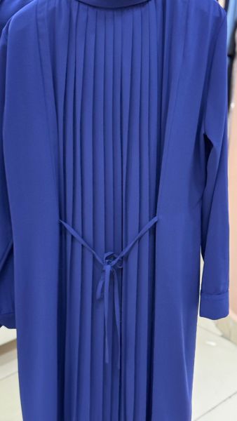 Arkası Pile Detaylı Tunik Lacivert/26039