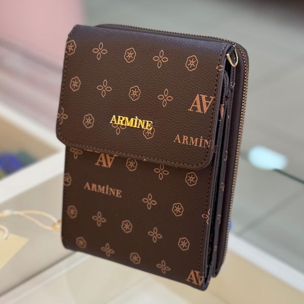 Armine Çanta Baskılı Kahve/266