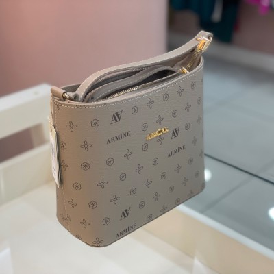 Armine Çanta Baskılı Vizon/254 - Thumbnail