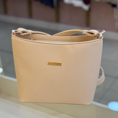ARMİNE - Armine Çanta Düz Krem/254