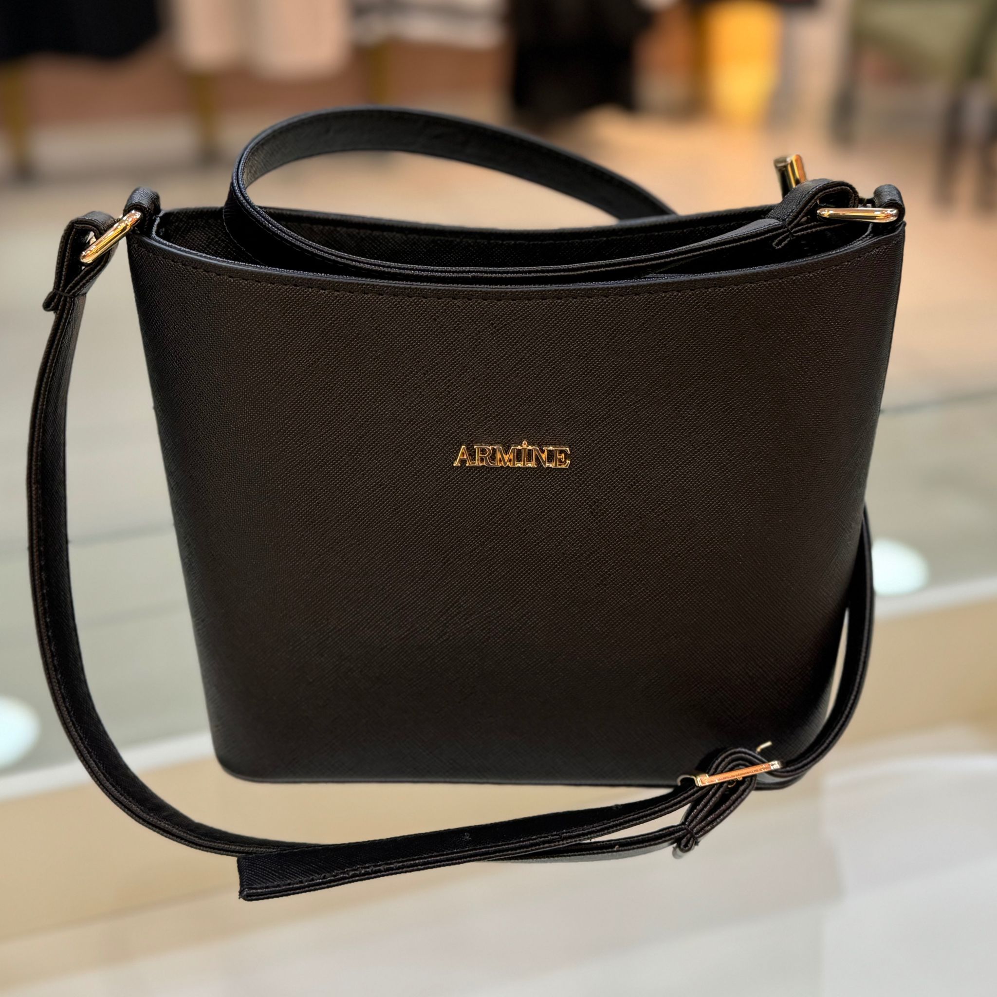 ARMİNE - Armine Çanta Düz Siyah/254