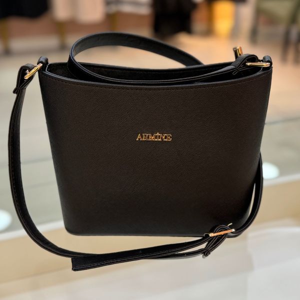Armine Çanta Düz Siyah/254