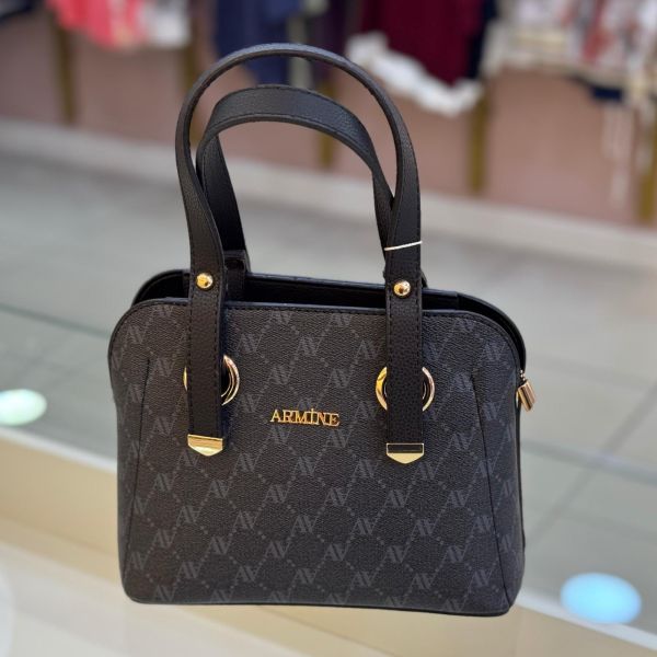 Armine Çanta Noktalı Siyah/364