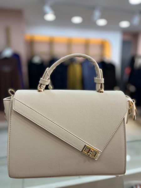 Armine Çanta Düz Krem/405