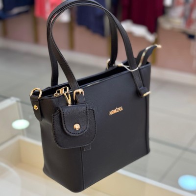 Armine Çanta Düz Siyah/349 - Thumbnail