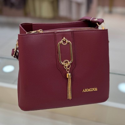 Armine Çanta Bordo/361 - Thumbnail