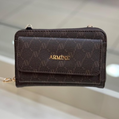 ARMİNE - Armine Çanta Noktalı Kahve/324