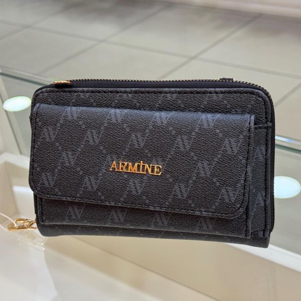 Armine Çanta Noktalı Siyah/324
