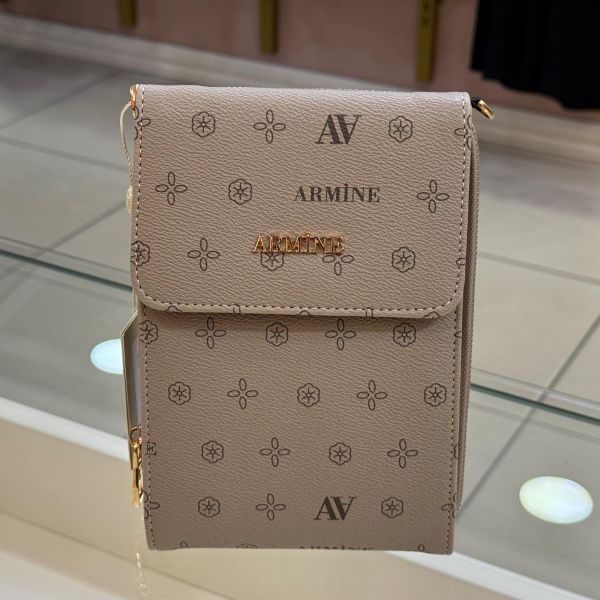 Armine Çanta Baskılı Vizon/266