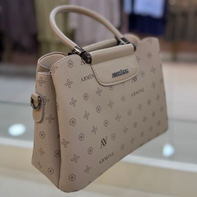 Armine Çanta Vizon Baskılı/342 - Thumbnail