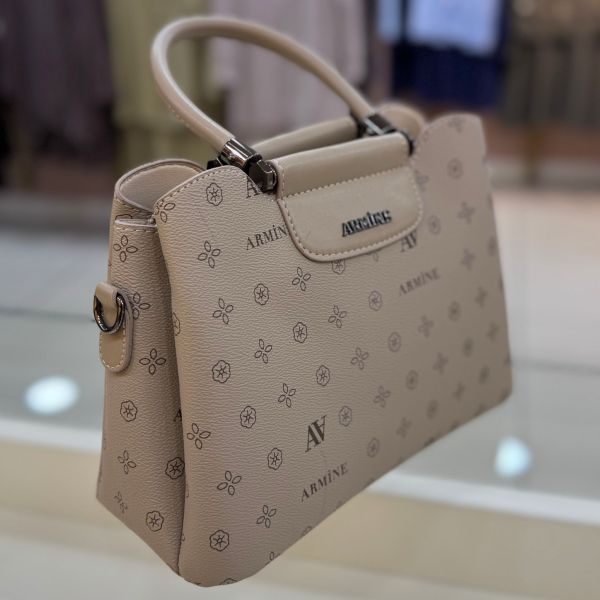 Armine Çanta Vizon Baskılı/342