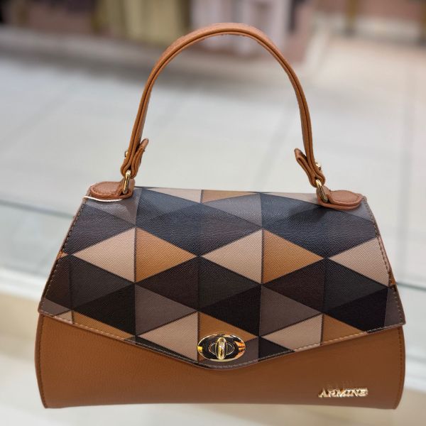 Armine Çanta Taba Ekose/409