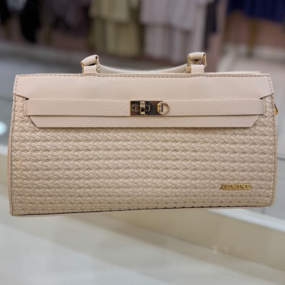 ARMİNE - Armine Çanta Krem Örgü/407