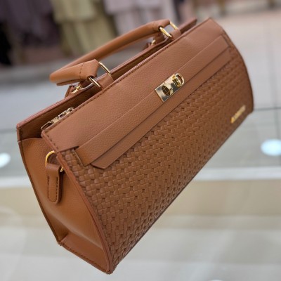 Armine Çanta Taba Örgü/407 - Thumbnail