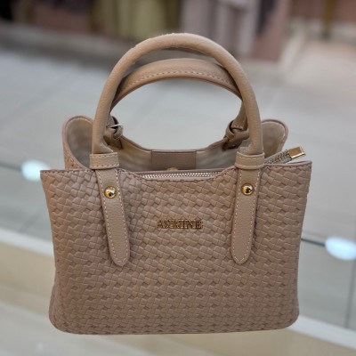 Armine Çanta Vizon Örgü/416 - Thumbnail