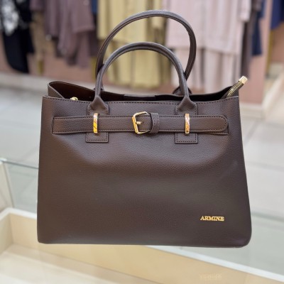 Armine Çanta Kahve Pia/395 - Thumbnail