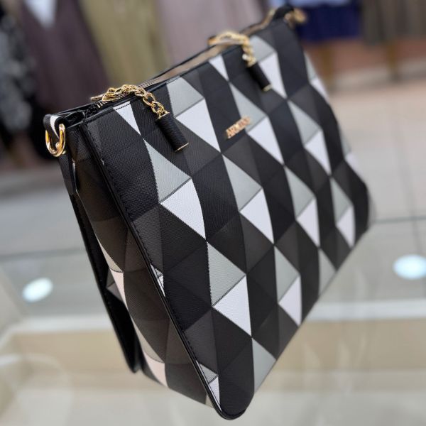 Armine Çanta Siyah Ekose/362