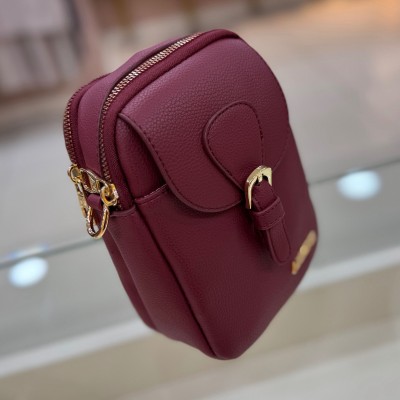 Armine Çanta Bordo Pia/406 - Thumbnail