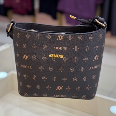 ARMİNE - Armine Çanta Siyah Baskılı/254