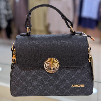 ARMİNE - Armine Çanta Siyah Noktalı/415