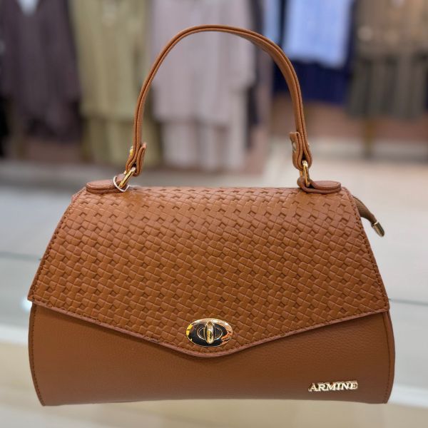 Armine Çanta Taba Örgü/409