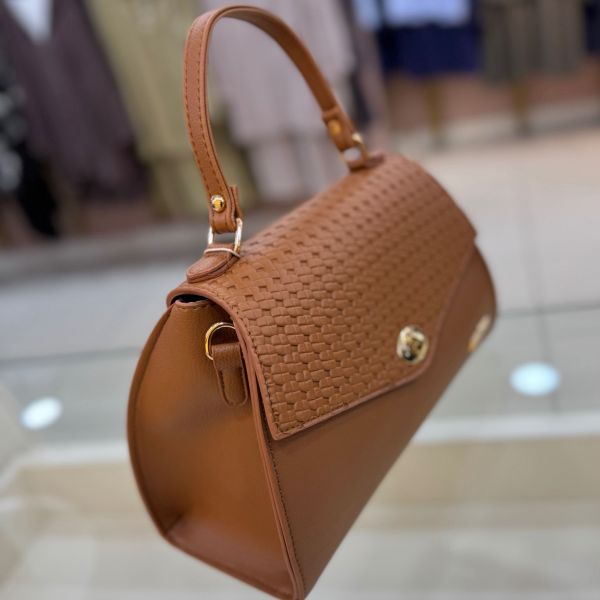 Armine Çanta Taba Örgü/409