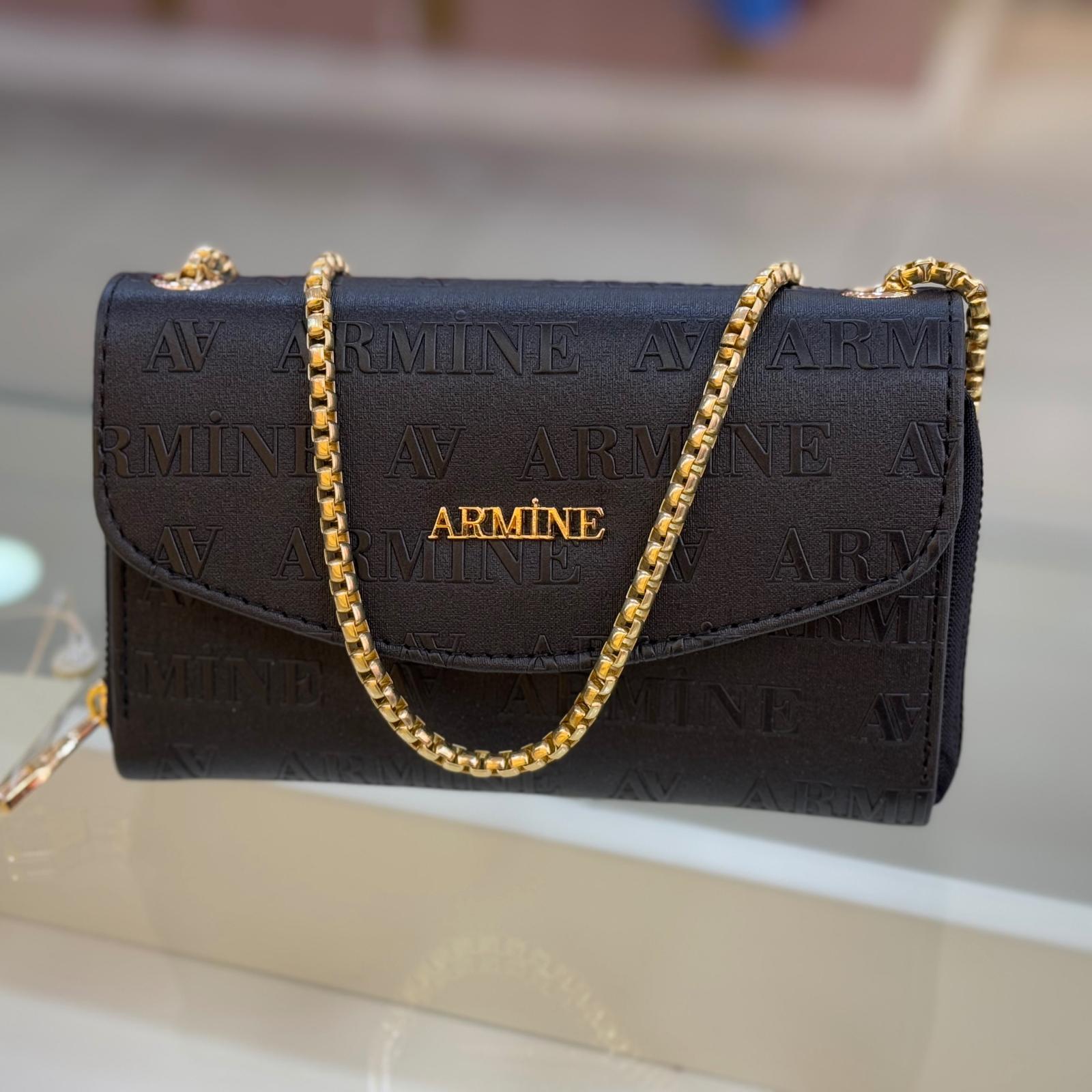 ARMİNE - Armine Cüzdan Siyah Lazer/C14