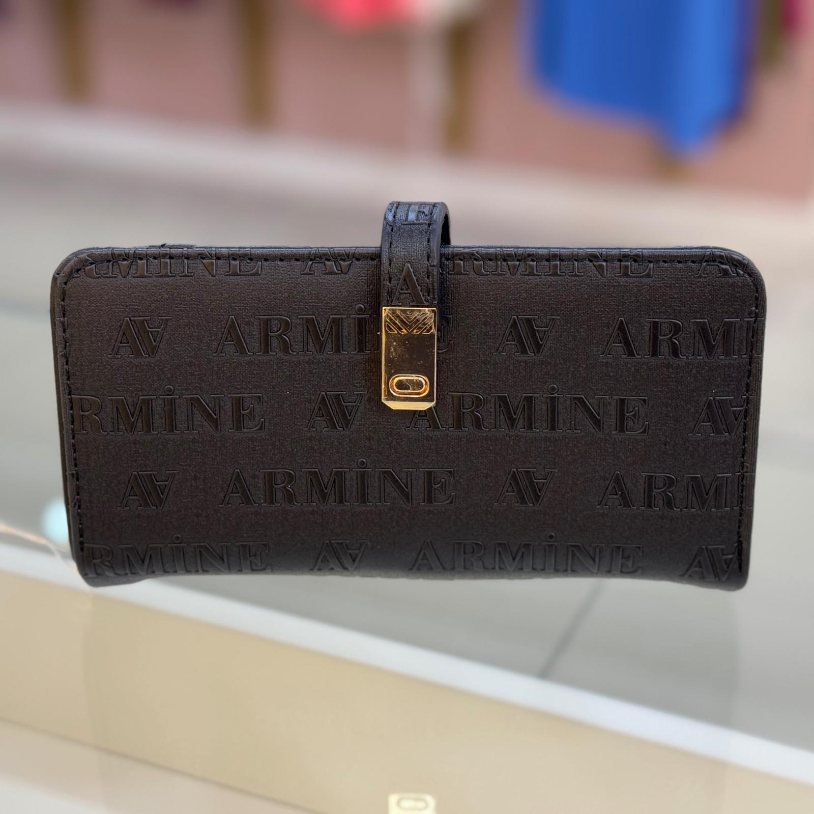  - Armine Cüzdan Lazer Siyah/C02