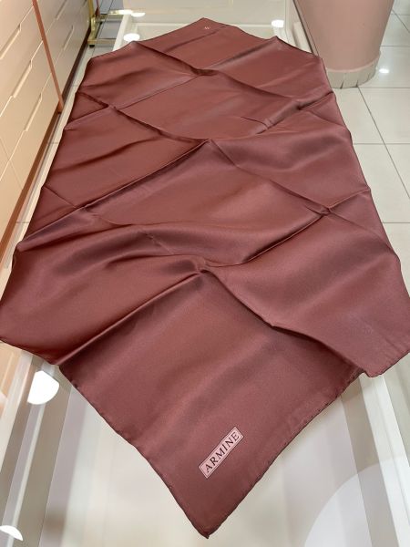 Armine Düz Renk Sura İpek Eşarp /D01-60