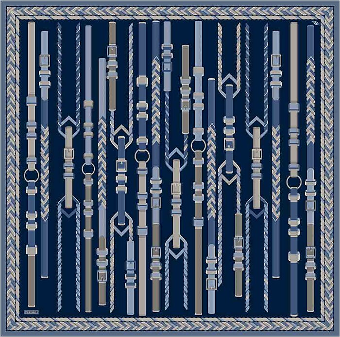 Armine Exclusive Jakar İpek Eşarp/9607-10