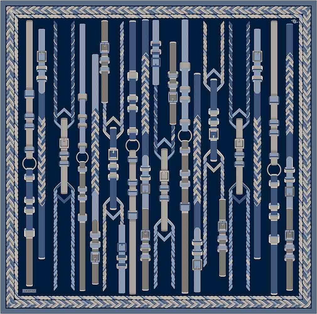 Armine Exclusive Jakar İpek Eşarp/9607-10 - 1