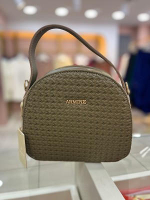 ARMİNE - Armine Hasır Çanta Haki/408