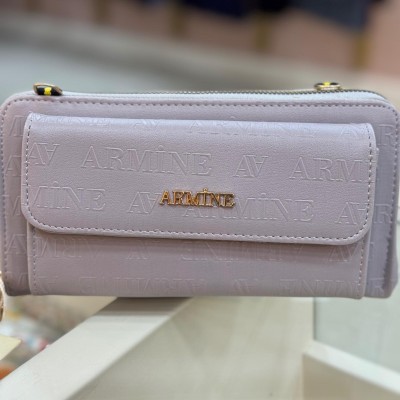 ARMİNE - Armine Lazer Cüzdan Çanta Gri/268