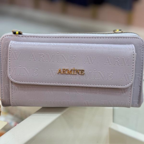 Armine Lazer Cüzdan Çanta Gri/268