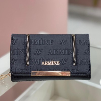  - Armine Lazer Cüzdan Siyah/C16