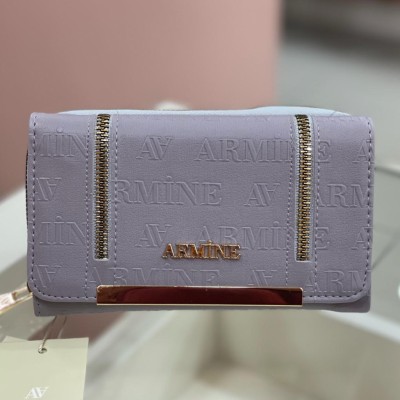  - Armine Lazer Cüzdan Gri/C16