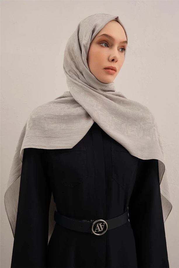  - Armine Lyocell Naia Kare Monogram Şal/6-23