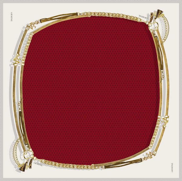 Armine Sura İpek Eşarp / 8314-2