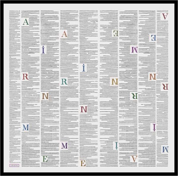 Armine Sura İpek Eşarp / 8942D-09