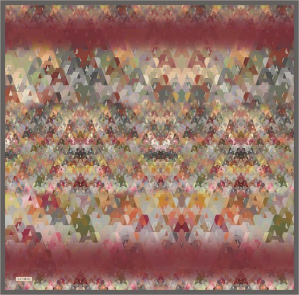 Armine Sura İpek Eşarp / 9043D-04