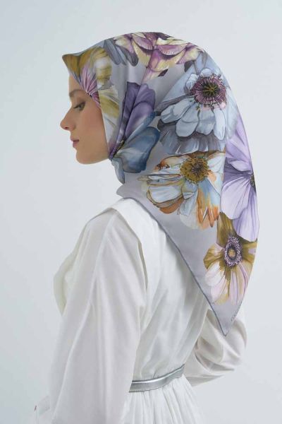 Armine Sura İpek Eşarp/ 9503D-04