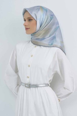 Armine Sura İpek Eşarp/ 9519D-03 - Thumbnail